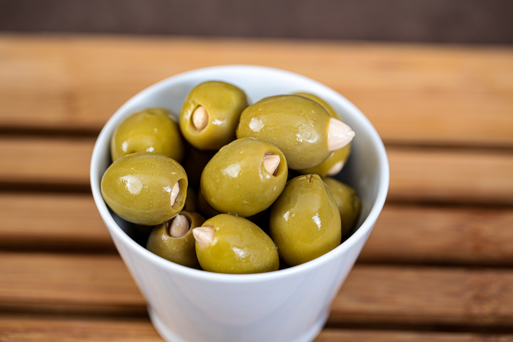 Chalkidiki Oliven mit Mandeln